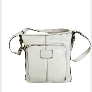 Fossil Cream Shoulder Bag